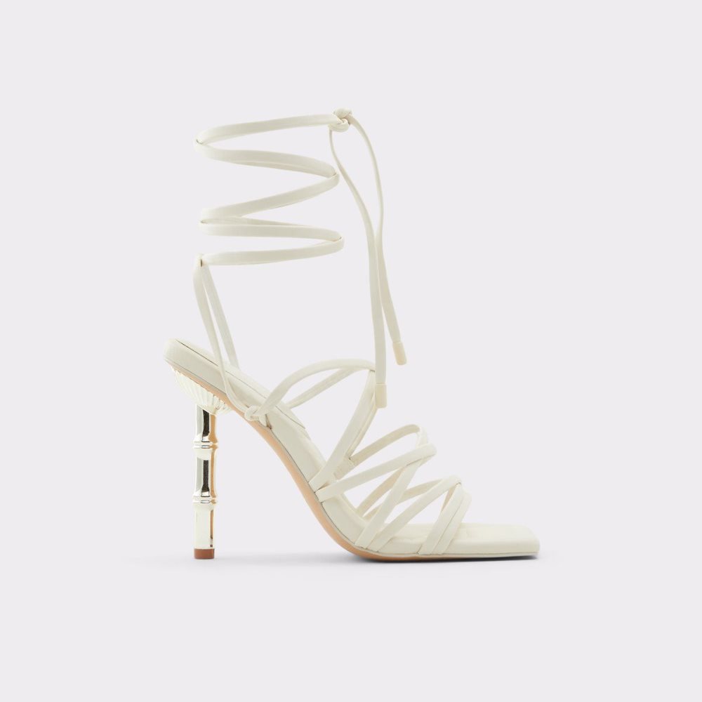 Aldo Bodisse Strappy heeled sandal - Stiletto heel Topuklu Ayakkabılar Kadın Beyaz | SQOR25690