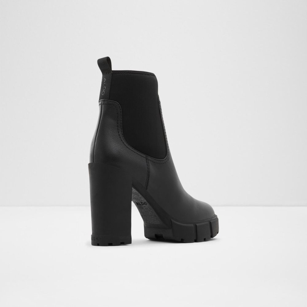 Aldo Bolder Ankle boot - Lug sole Chelsea Bot Kadın Siyah | OPZS57813