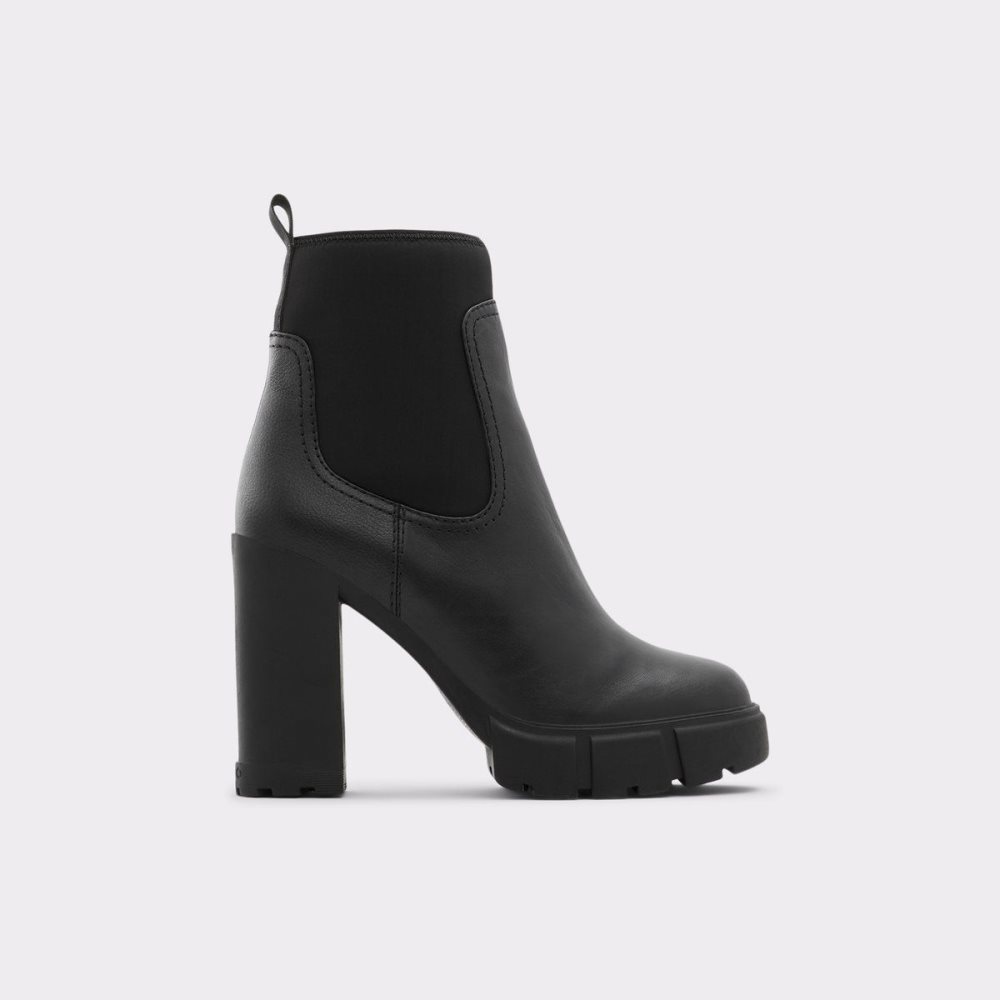 Aldo Bolder Ankle boot - Lug sole Chelsea Bot Kadın Siyah | OPZS57813