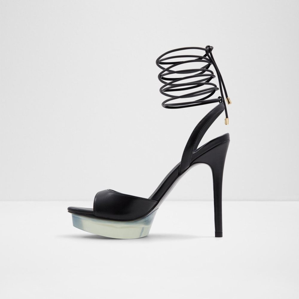 Aldo Bossis Heeled sandal - Stiletto heel Platform Ayakkabı Kadın Siyah | NYGR94178