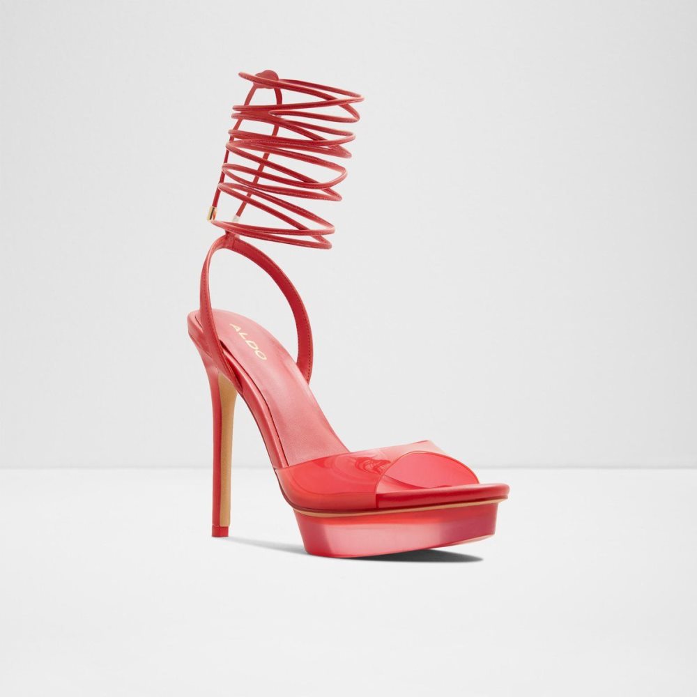 Aldo Bossis Heeled sandal - Stiletto heel Platform Ayakkabı Kadın Kırmızı | IVEC53174