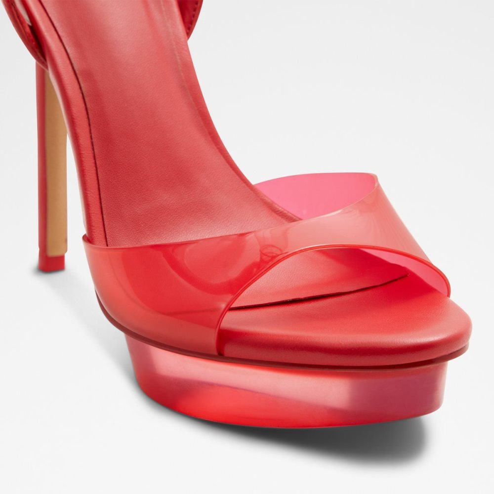 Aldo Bossis Heeled sandal - Stiletto heel Platform Ayakkabı Kadın Kırmızı | IVEC53174