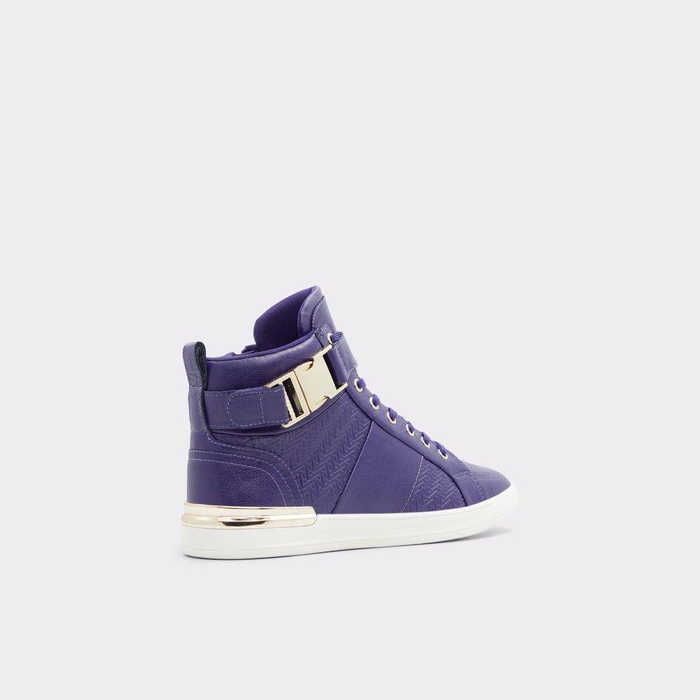 Aldo Brauerr High top sneaker - Cup sole Spor Ayakkabı Erkek Koyu Mor | KXVO27853