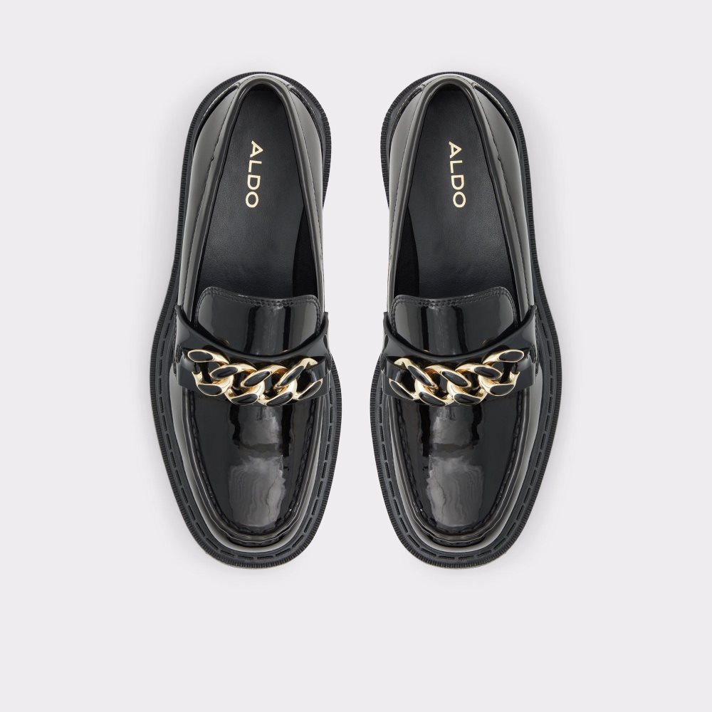 Aldo Brixton Loafer - Lug sole Makosen Kadın Siyah | RQZG57942