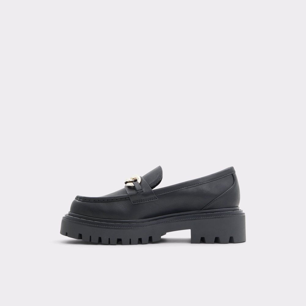 Aldo Brixton Loafer - Lug sole Makosen Kadın Siyah | DNAL07568