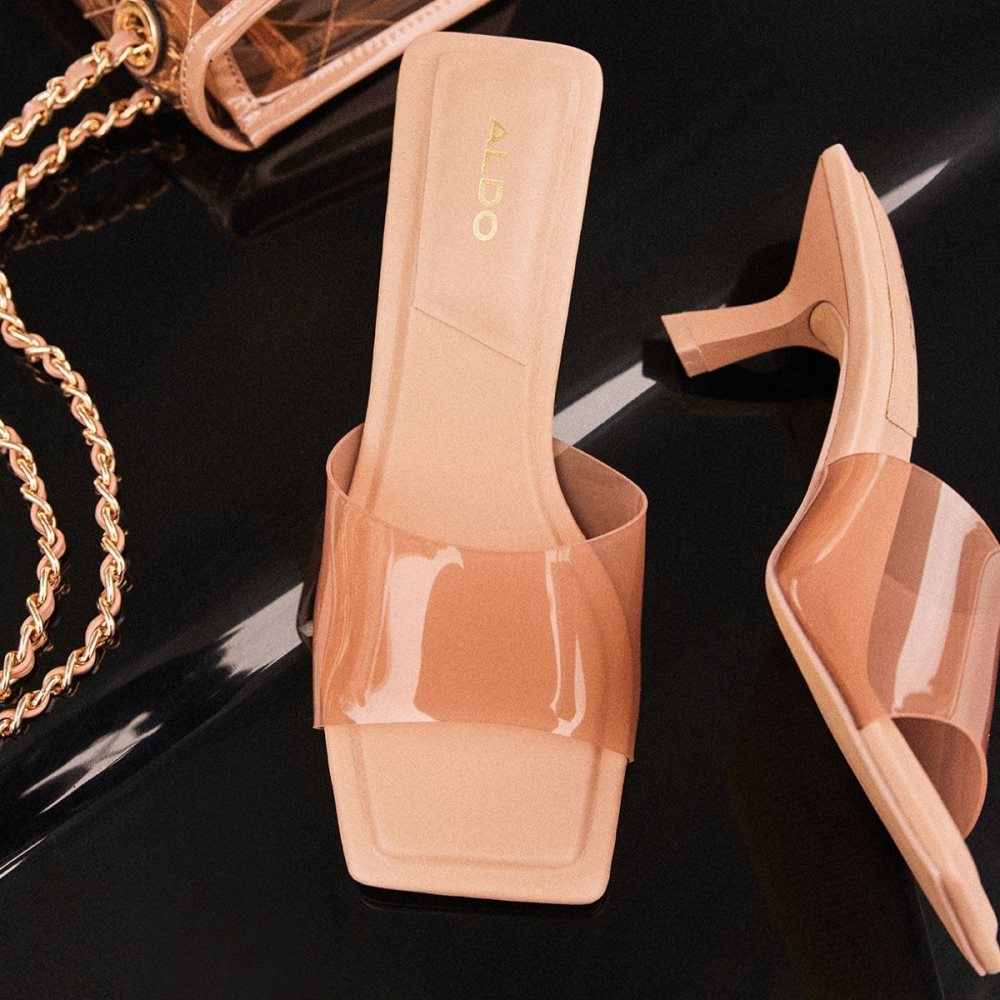 Aldo Cassilia Heeled mule - Stiletto heel Topuklu Ayakkabılar Kadın Bej Rengi | DSVY02196