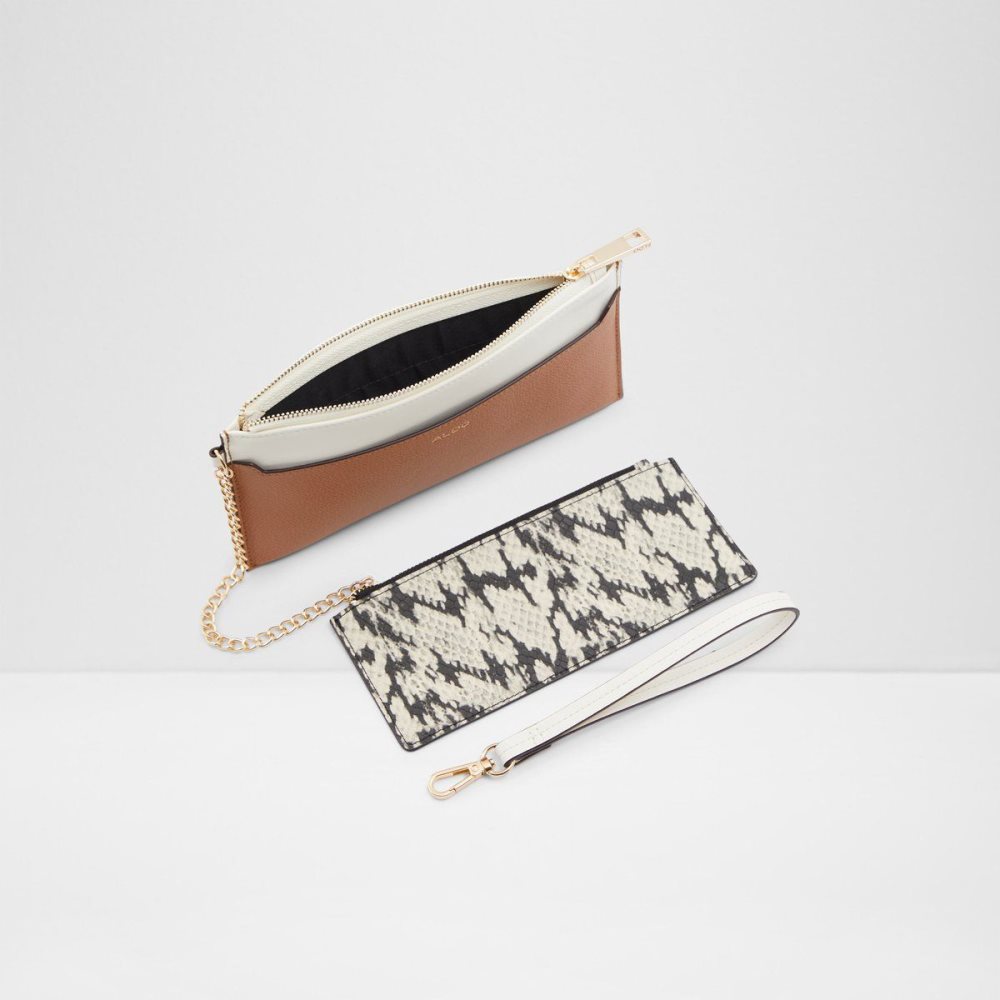 Aldo Catharina Wristlet Cüzdan Kadın Kahverengi | HFEK37245