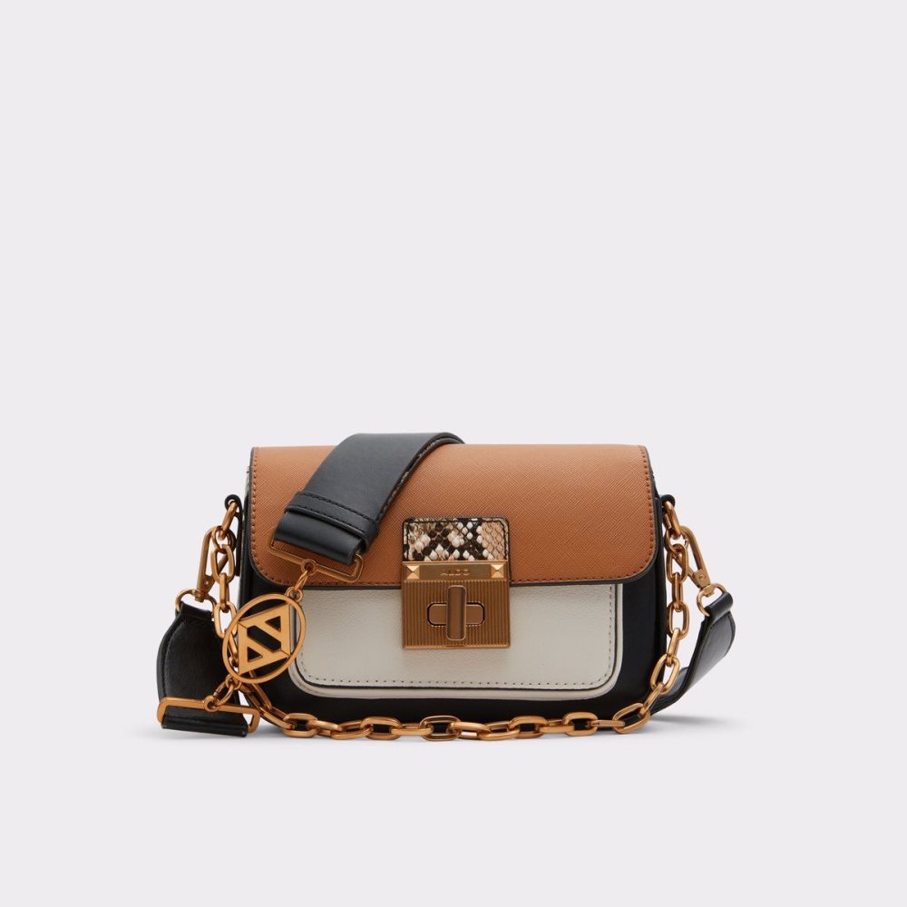 Aldo Celestica Crossbody bag Çapraz Askılı Çanta Kadın Kahverengi | TNIC89053