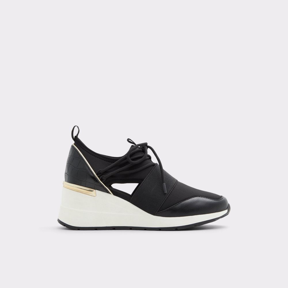 Aldo Chiara Sneaker - Wedge heel Spor Ayakkabı Kadın Siyah | SHQR87465