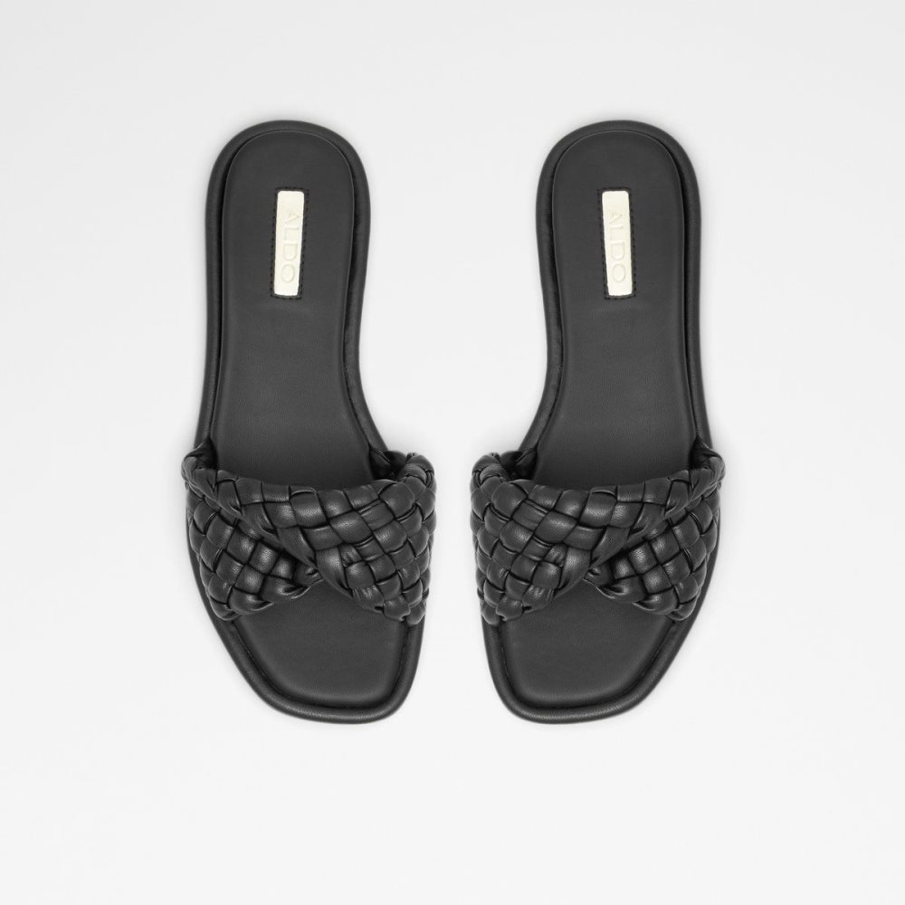 Aldo Chicago Slide sandal Sandalet Kadın Siyah | SCRK70386