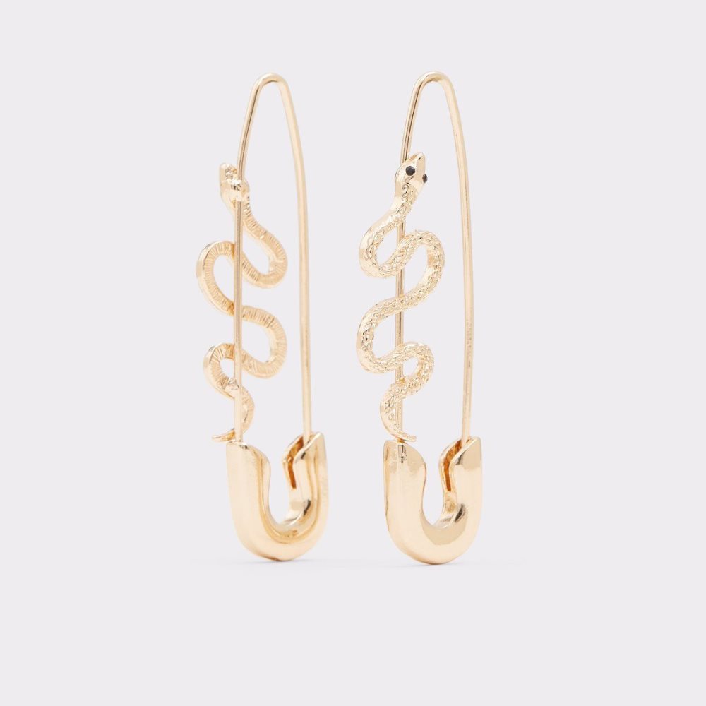 Aldo Coblinine Earrings Küpe Kadın Siyah Altın | RFQV36410