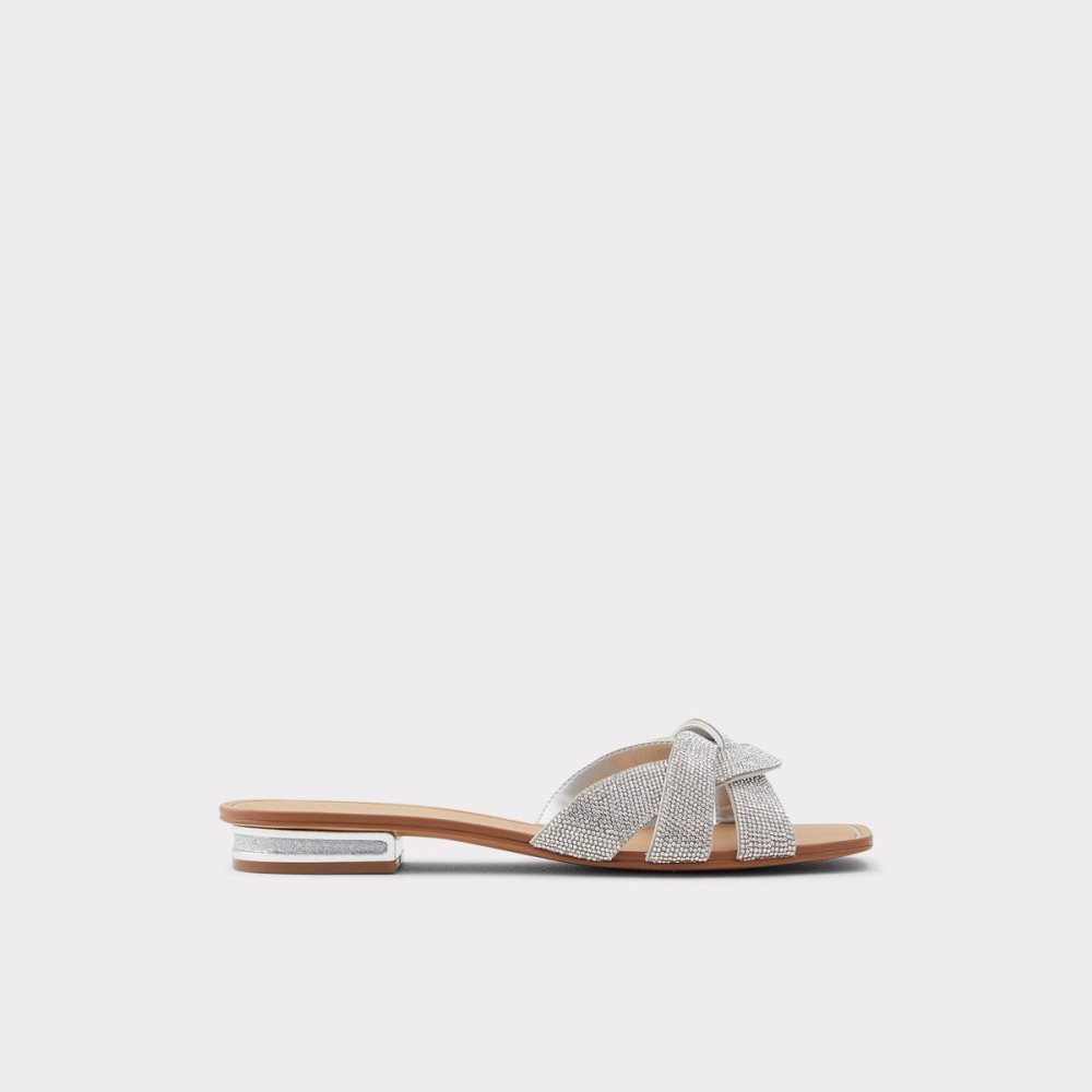 Aldo Coredith Slide sandal Sandalet Kadın Gümüş | JXET64578