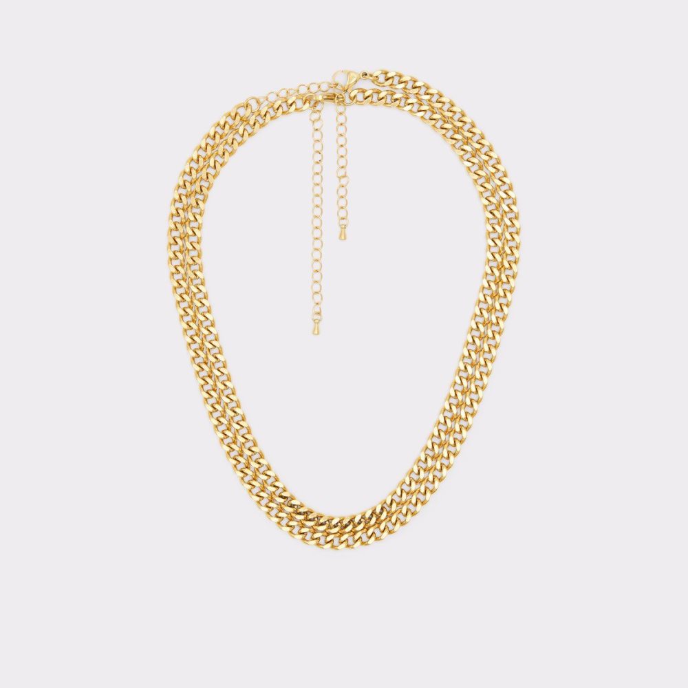 Aldo Couplet Necklace Fine Jewelry Kadın Altın | MFRT76231