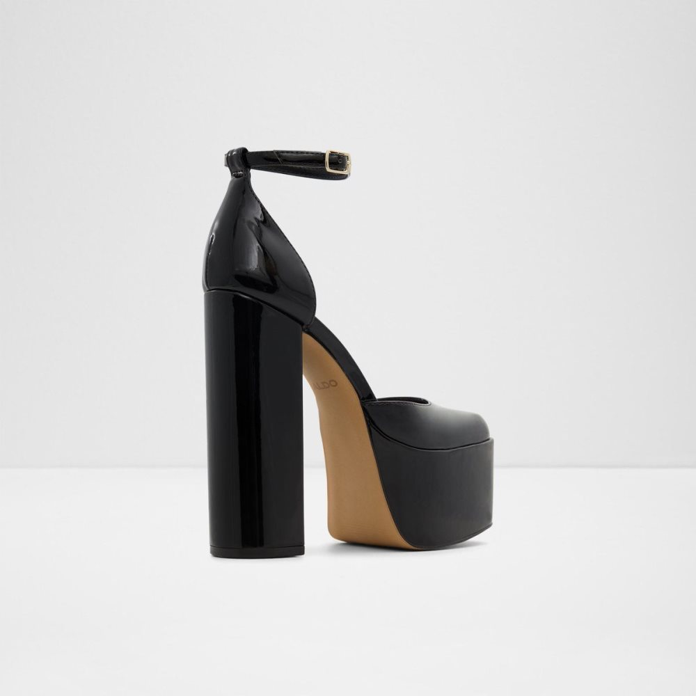 Aldo Craybaen Ankle strap heeled shoe - Plateforme Platform Ayakkabı Kadın Siyah | ZESU21594