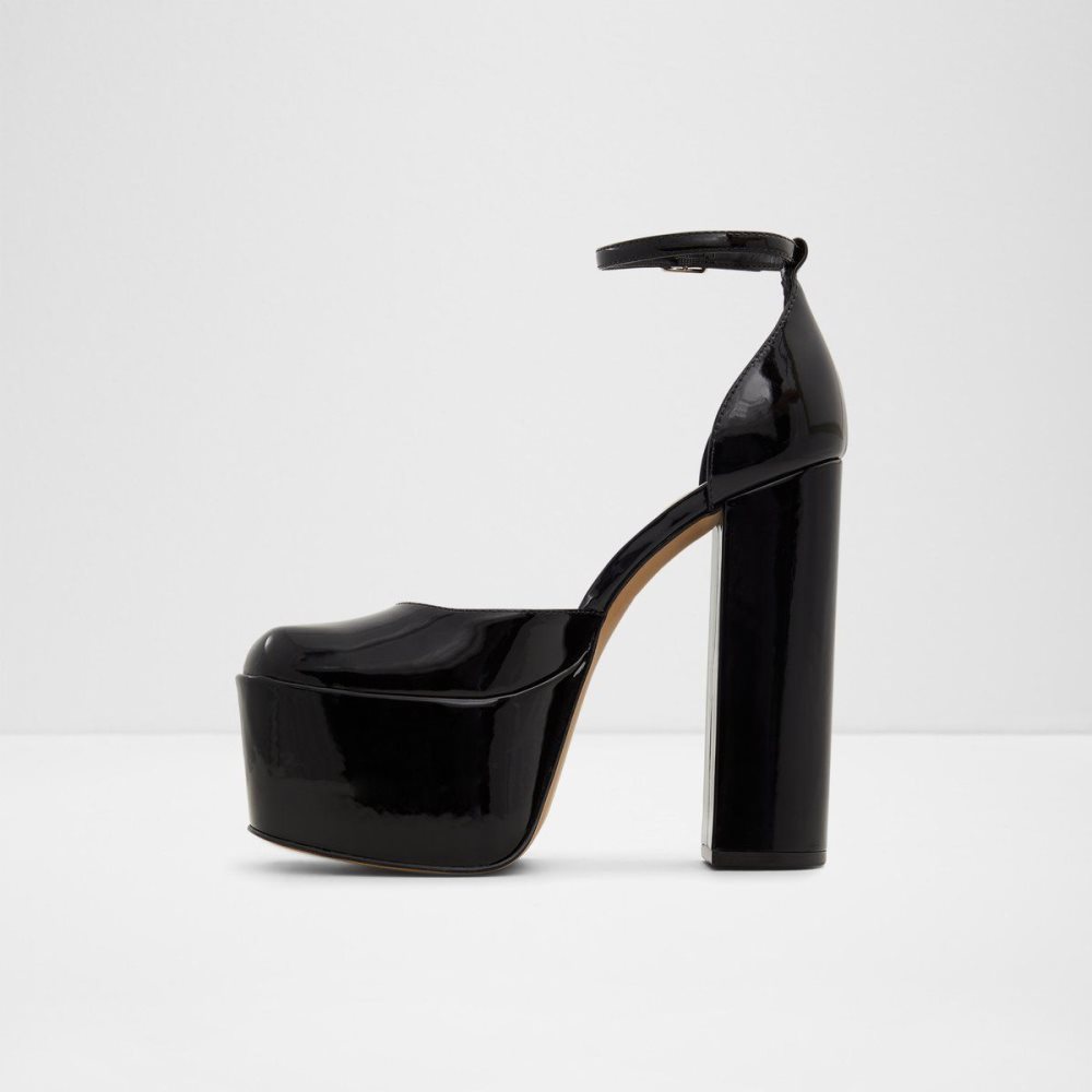 Aldo Craybaen Ankle strap heeled shoe - Plateforme Platform Ayakkabı Kadın Siyah | ZESU21594