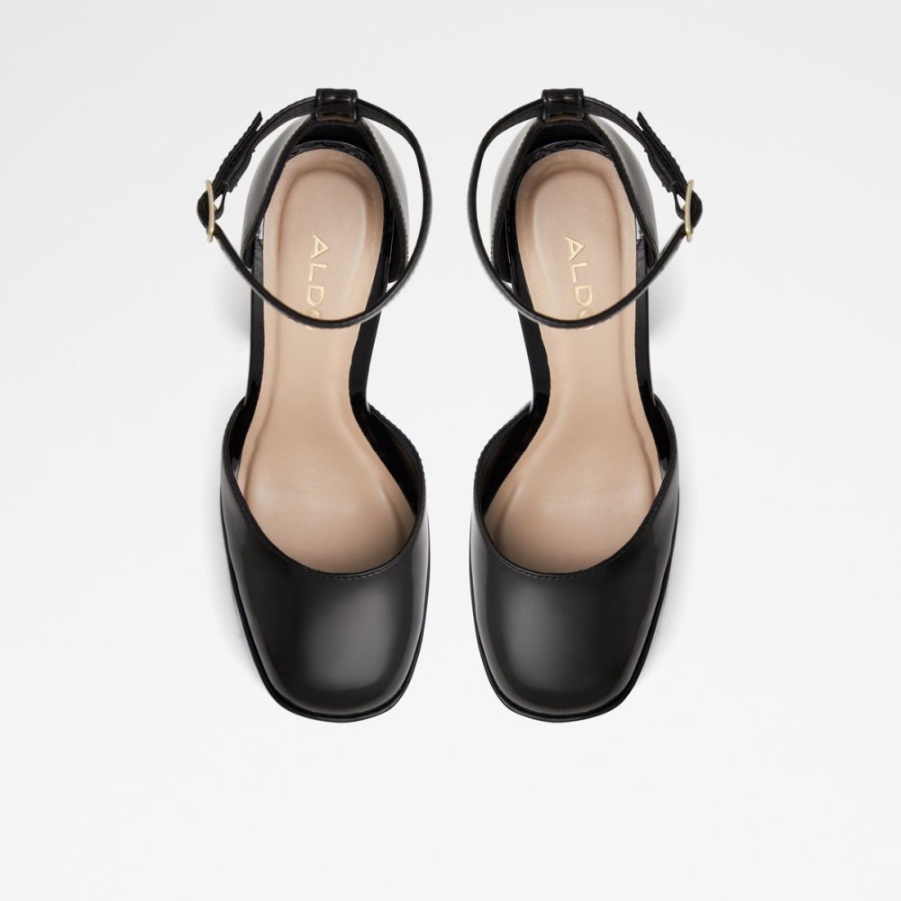 Aldo Craybaen Ankle strap heeled shoe - Plateforme Platform Ayakkabı Kadın Siyah | ZESU21594