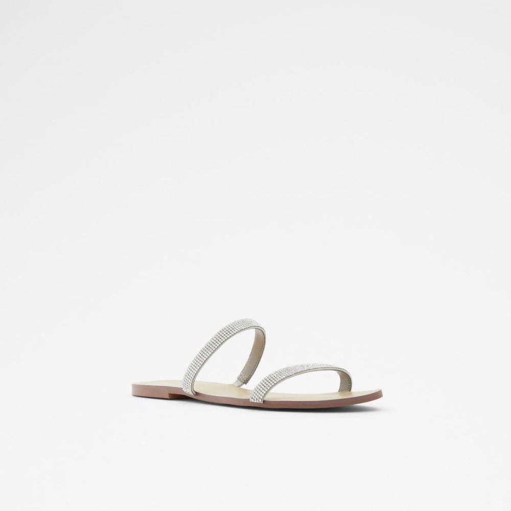 Aldo Crelallan Flat sandal Sandalet Kadın Gri | UCRB92084