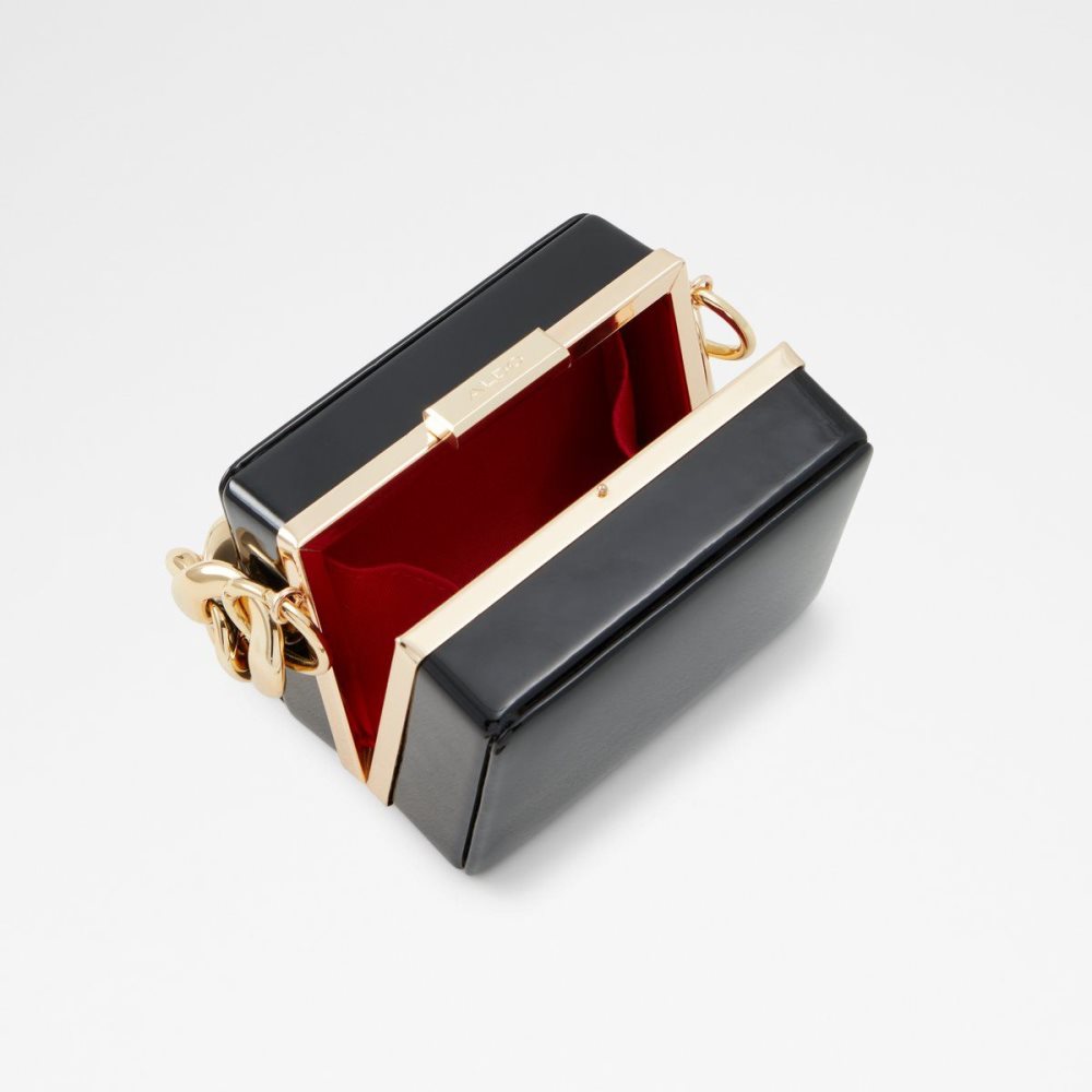 Aldo Cubetta Box clutch Clutch Kadın Siyah | LOMA79213