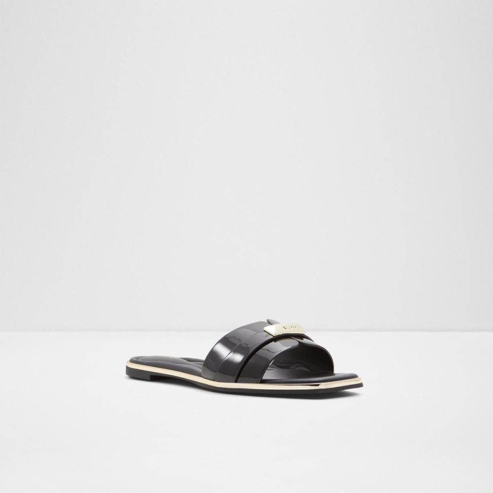 Aldo Darine Slide sandal Sandalet Kadın Siyah | AJXW61598