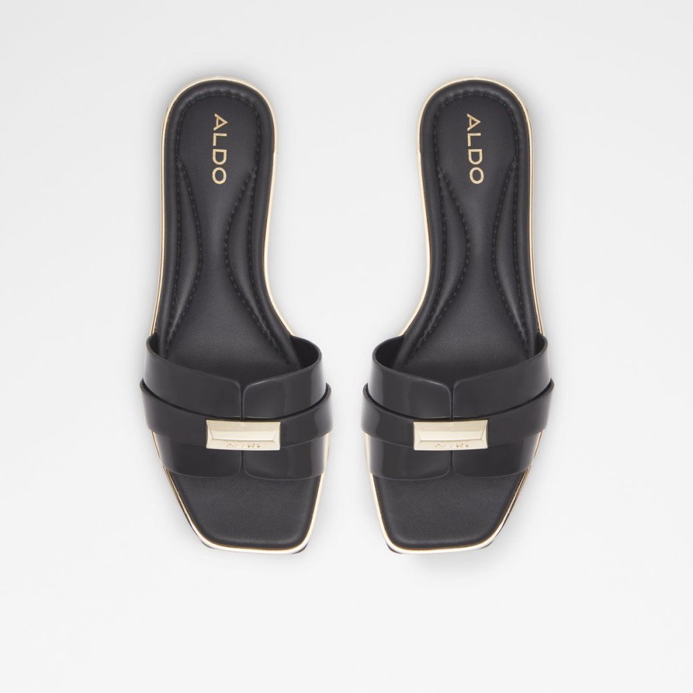 Aldo Darine Slide sandal Sandalet Kadın Siyah | AJXW61598