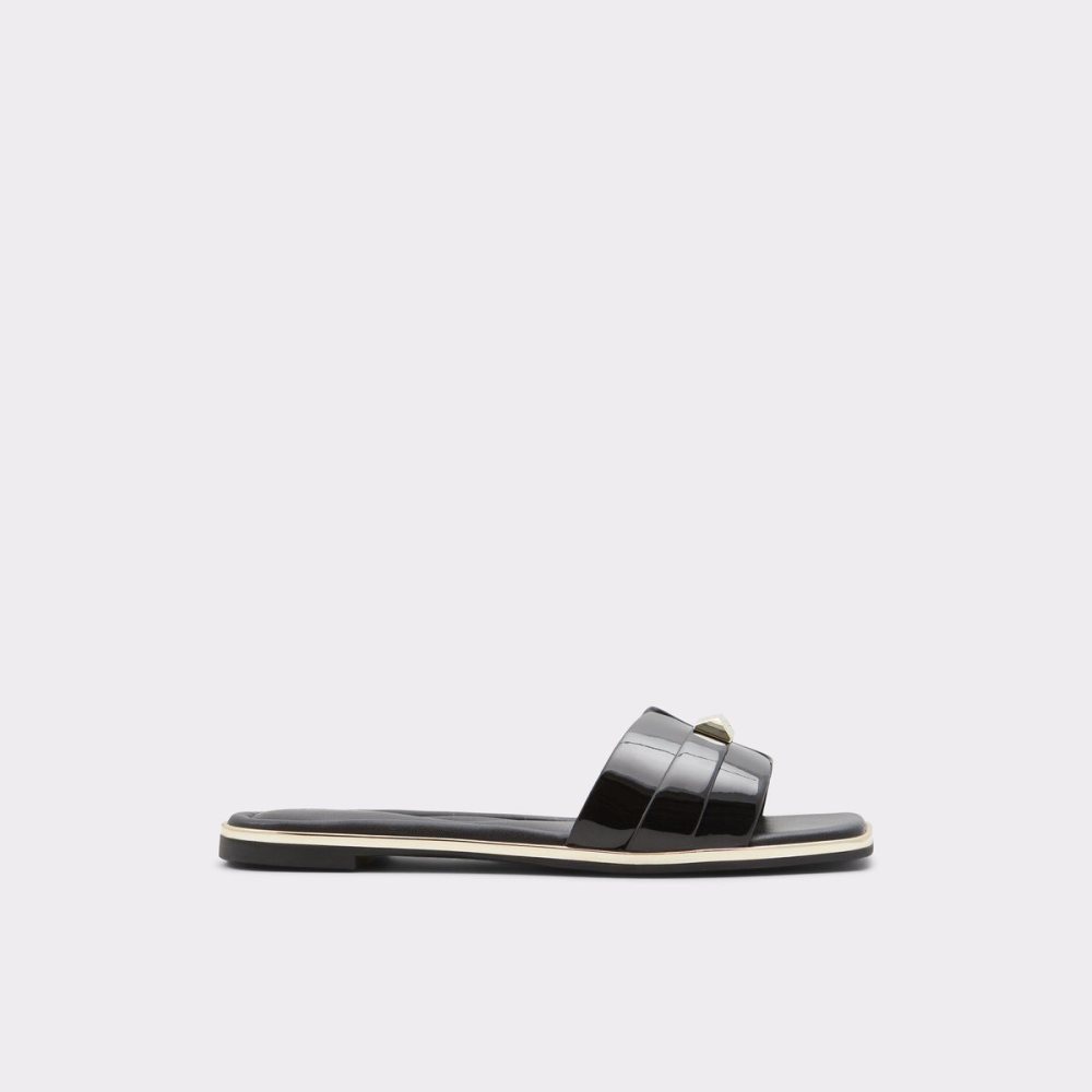 Aldo Darine Slide sandal Sandalet Kadın Siyah | AJXW61598