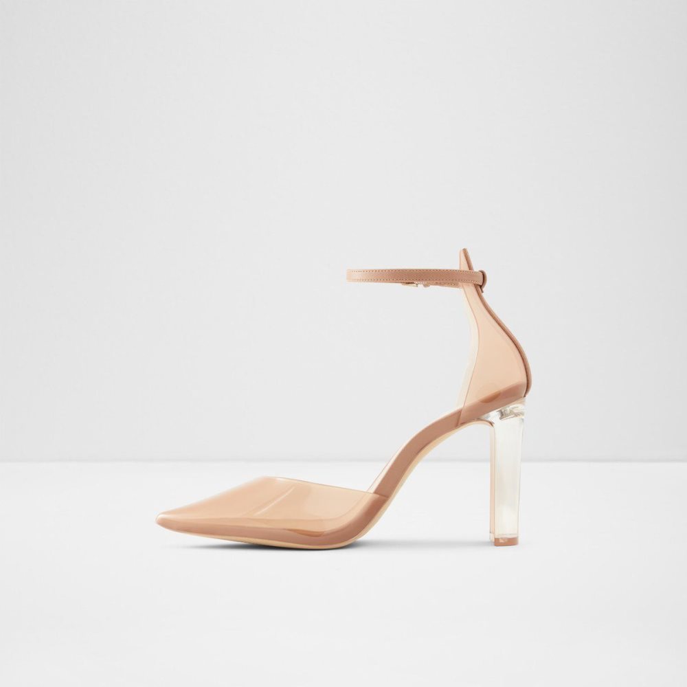 Aldo Deedee Strappy heeled shoe - Cup sole Topuklu Ayakkabılar Kadın Bej Rengi | HYBA42659