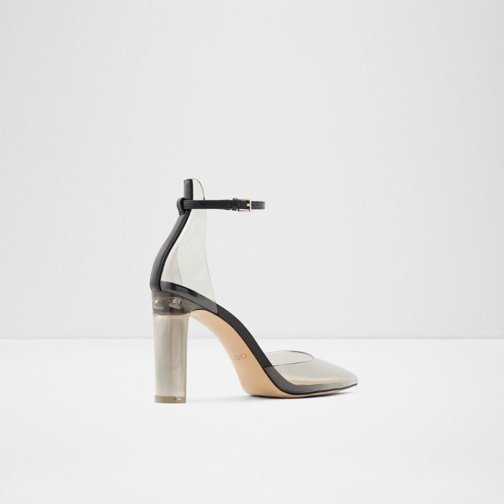 Aldo Deedee Strappy heeled shoe - Cup sole Topuklu Ayakkabılar Kadın Siyah | IVOE78560