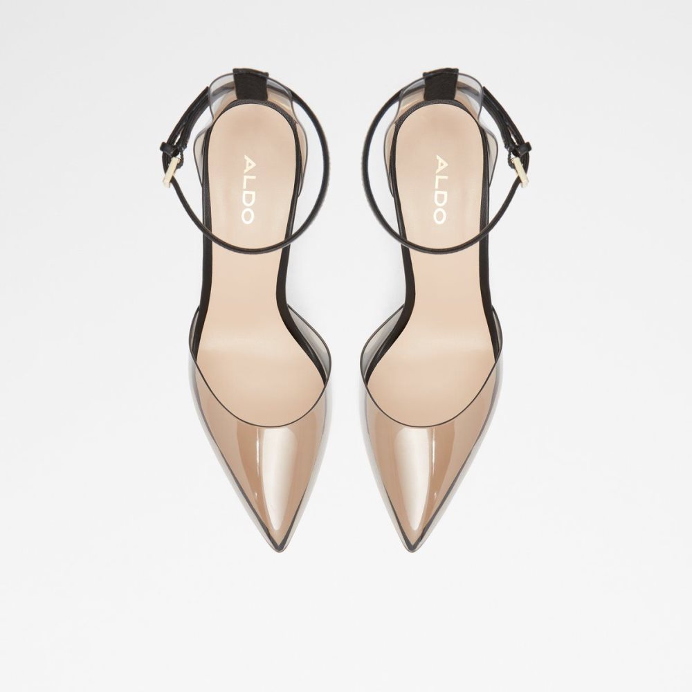 Aldo Deedee Strappy heeled shoe - Cup sole Topuklu Ayakkabılar Kadın Siyah | IVOE78560