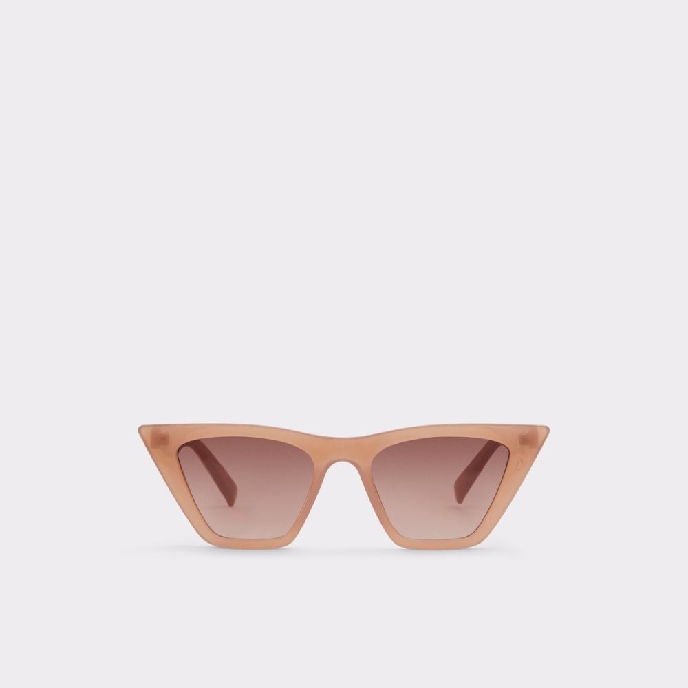 Aldo Derras Cat eye sunglasses Güneş Gözlüğü Kadın Bej Rengi | MRJN50698