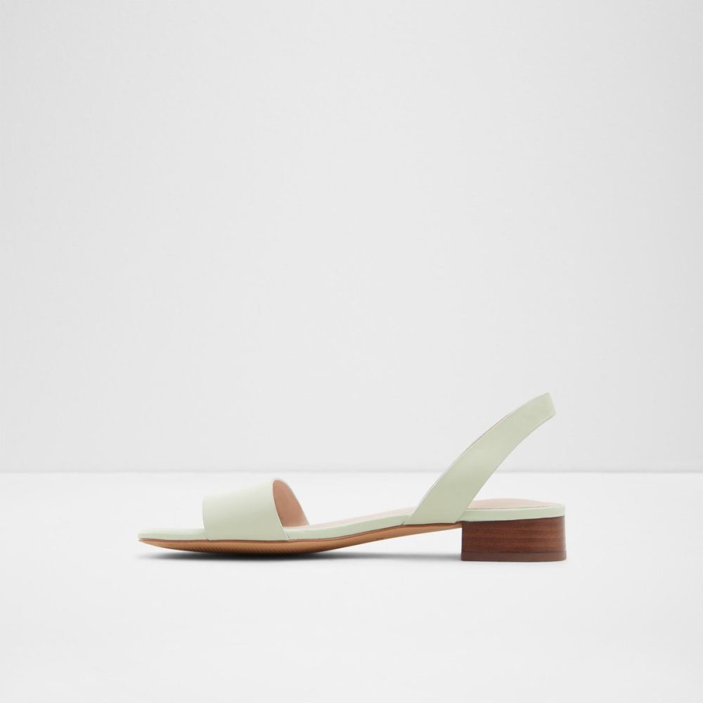 Aldo Doredda Sling back flat sandal - Block heel Sandalet Kadın Açık Yeşil | YASG57692