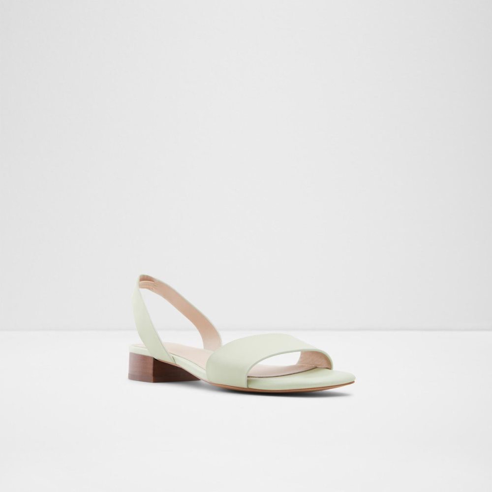 Aldo Doredda Sling back flat sandal - Block heel Sandalet Kadın Açık Yeşil | YASG57692