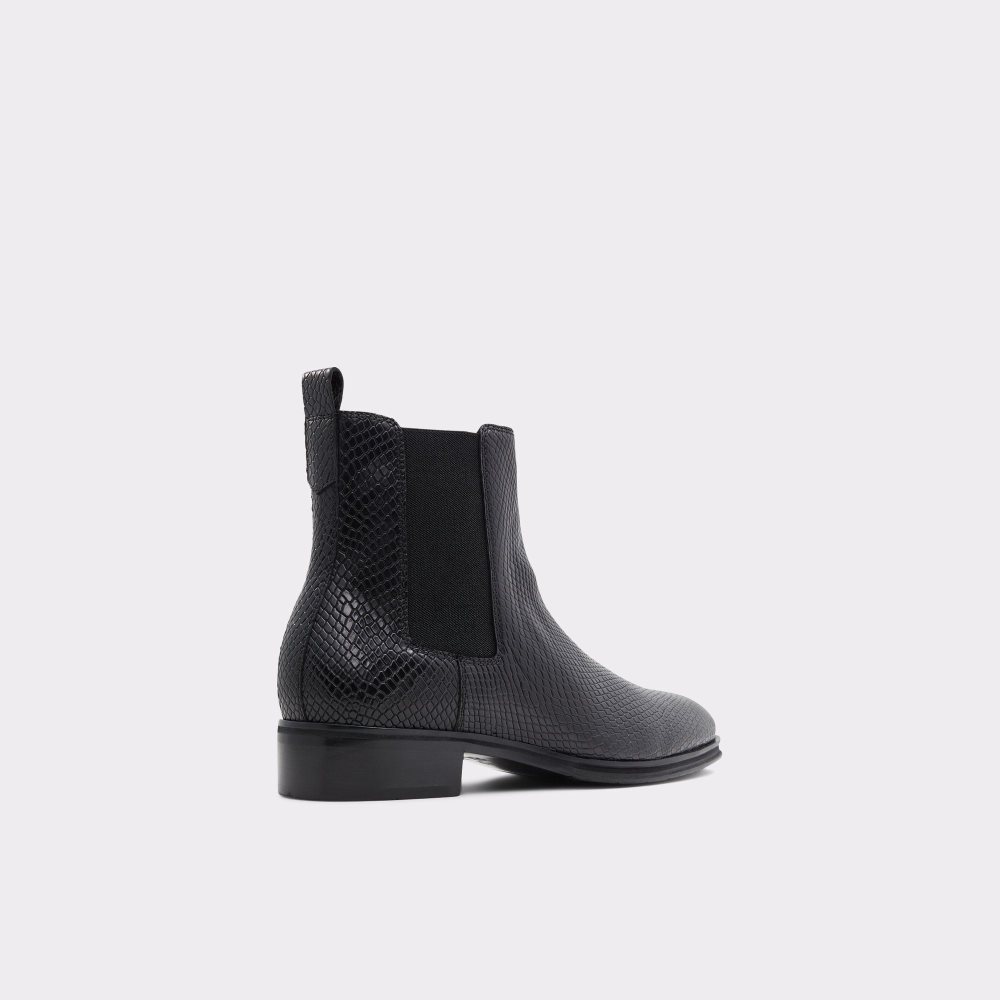 Aldo Druven Chelsea boot Bot Erkek Siyah Yılan | SHKF02946