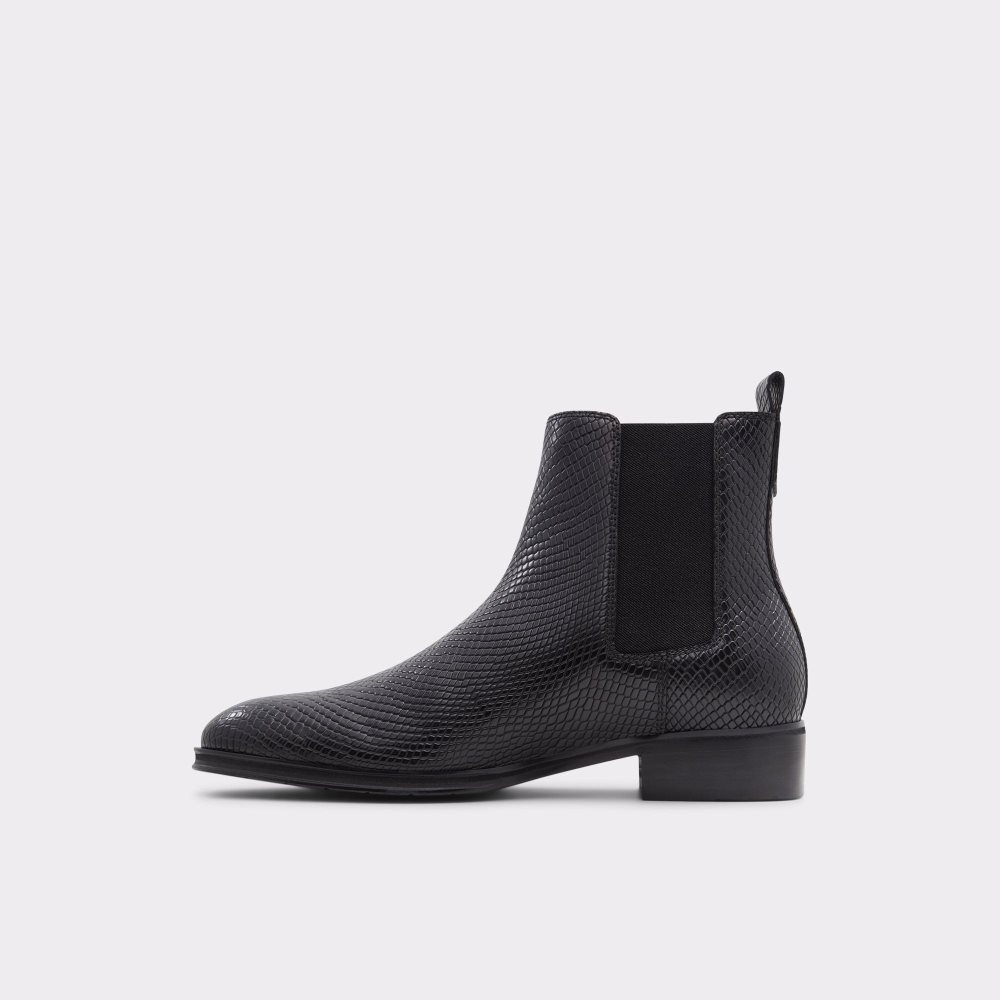 Aldo Druven Chelsea boot Bot Erkek Siyah Yılan | SHKF02946