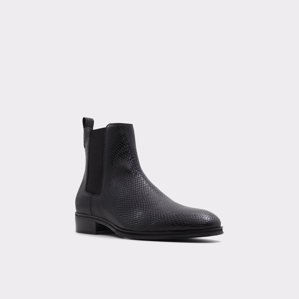 Aldo Druven Chelsea boot Bot Erkek Siyah Yılan | SHKF02946