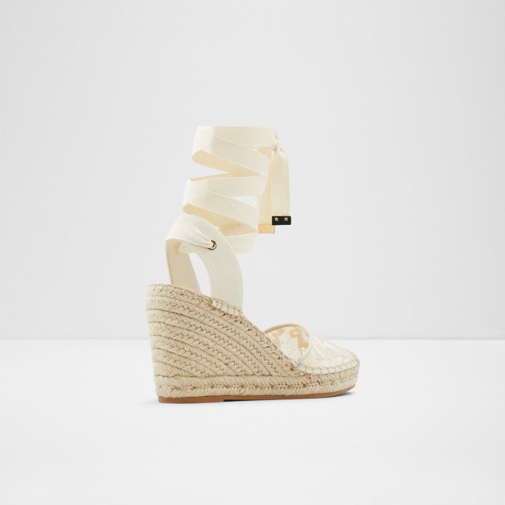 Aldo Efemina Wedge sandal - Wedge heel Sandalet Kadın Beyaz | VBKN43286