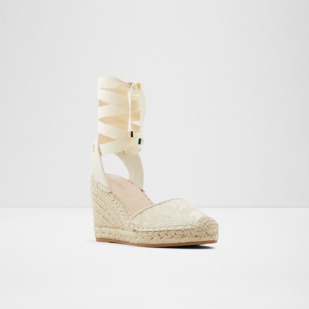 Aldo Efemina Wedge sandal - Wedge heel Sandalet Kadın Beyaz | VBKN43286