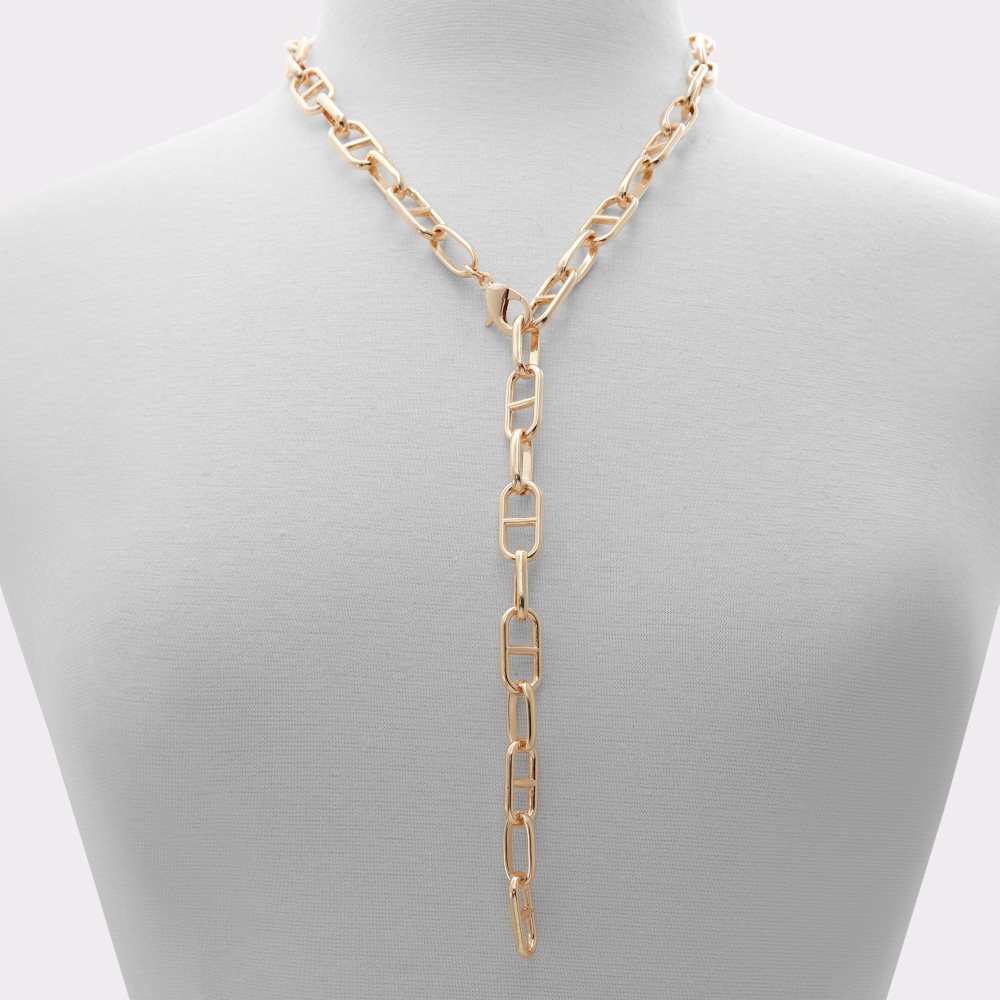 Aldo Ellipse Necklace Kolye Kadın Altın | SECO18536