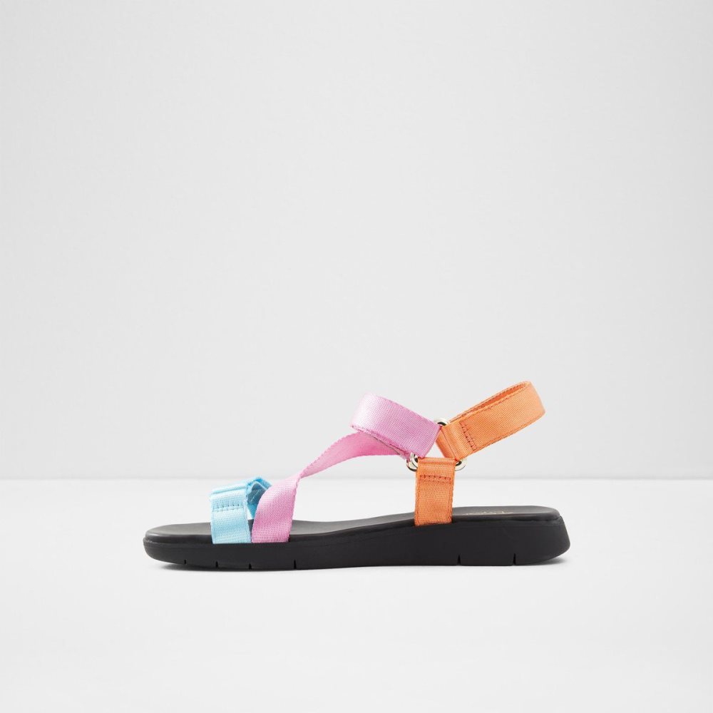 Aldo Eoweniel Strappy flat sandal Sandalet Kadın Açık | VZYW46978