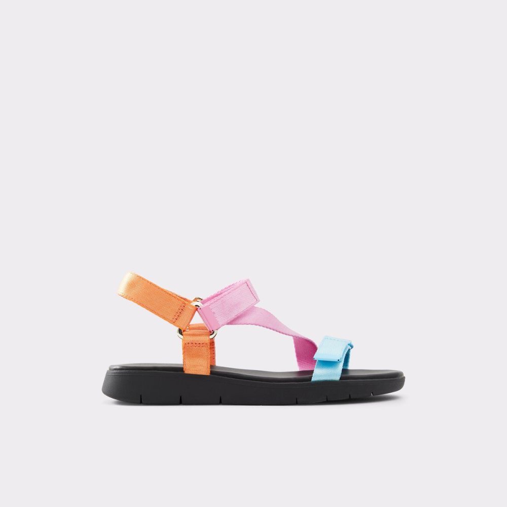 Aldo Eoweniel Strappy flat sandal Sandalet Kadın Açık | VZYW46978