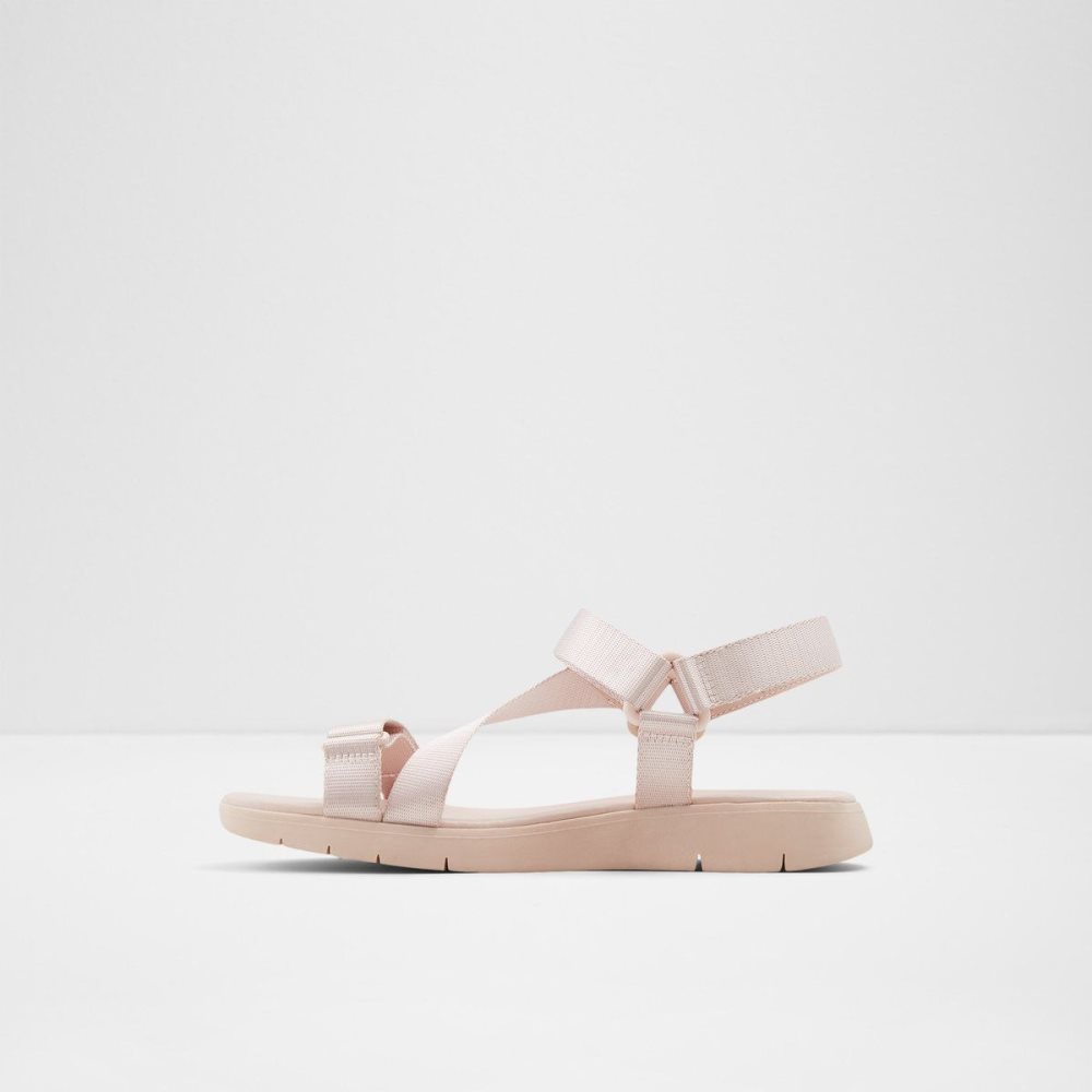 Aldo Eoweniel Strappy flat sandal Sandalet Kadın Açık Pembe | JDUP97856