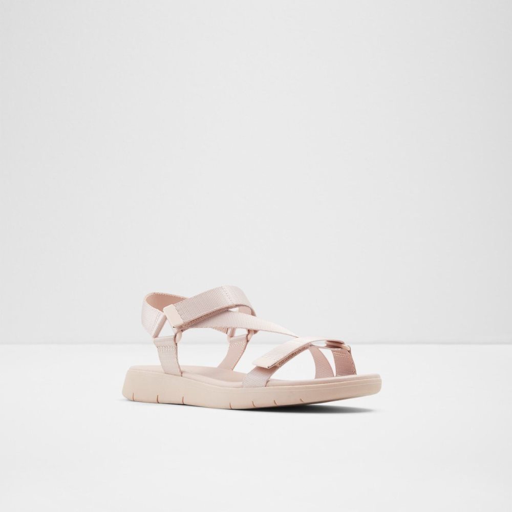 Aldo Eoweniel Strappy flat sandal Sandalet Kadın Açık Pembe | JDUP97856