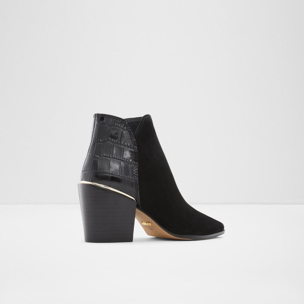 Aldo Equina Ankle boot - Block heel Kısa Bot Kadın Siyah | BGWT56248