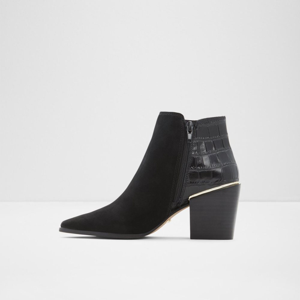 Aldo Equina Ankle boot - Block heel Kısa Bot Kadın Siyah | BGWT56248