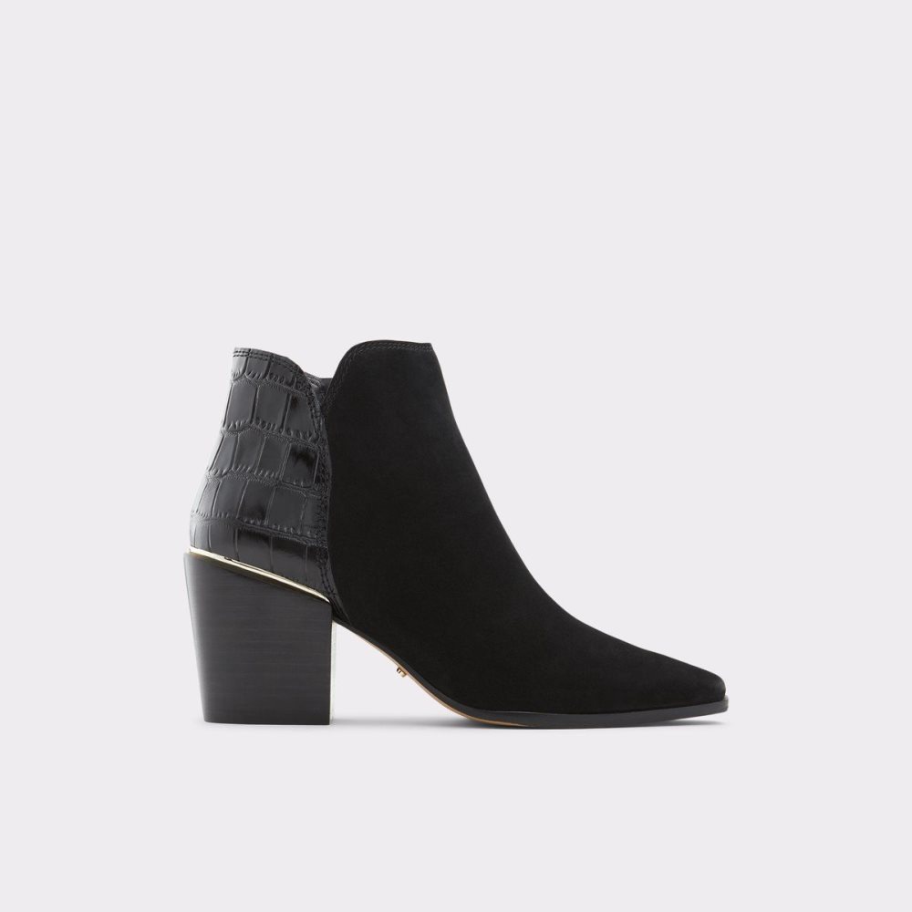 Aldo Equina Ankle boot - Block heel Kısa Bot Kadın Siyah | BGWT56248