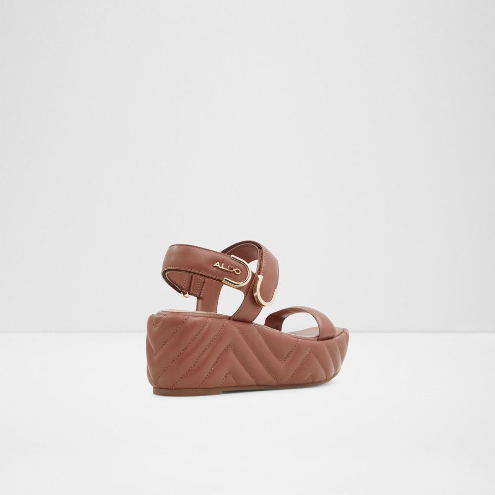 Aldo Eroellan Wedge sandal - Platform Sandalet Kadın Kırmızı | MVGP67420