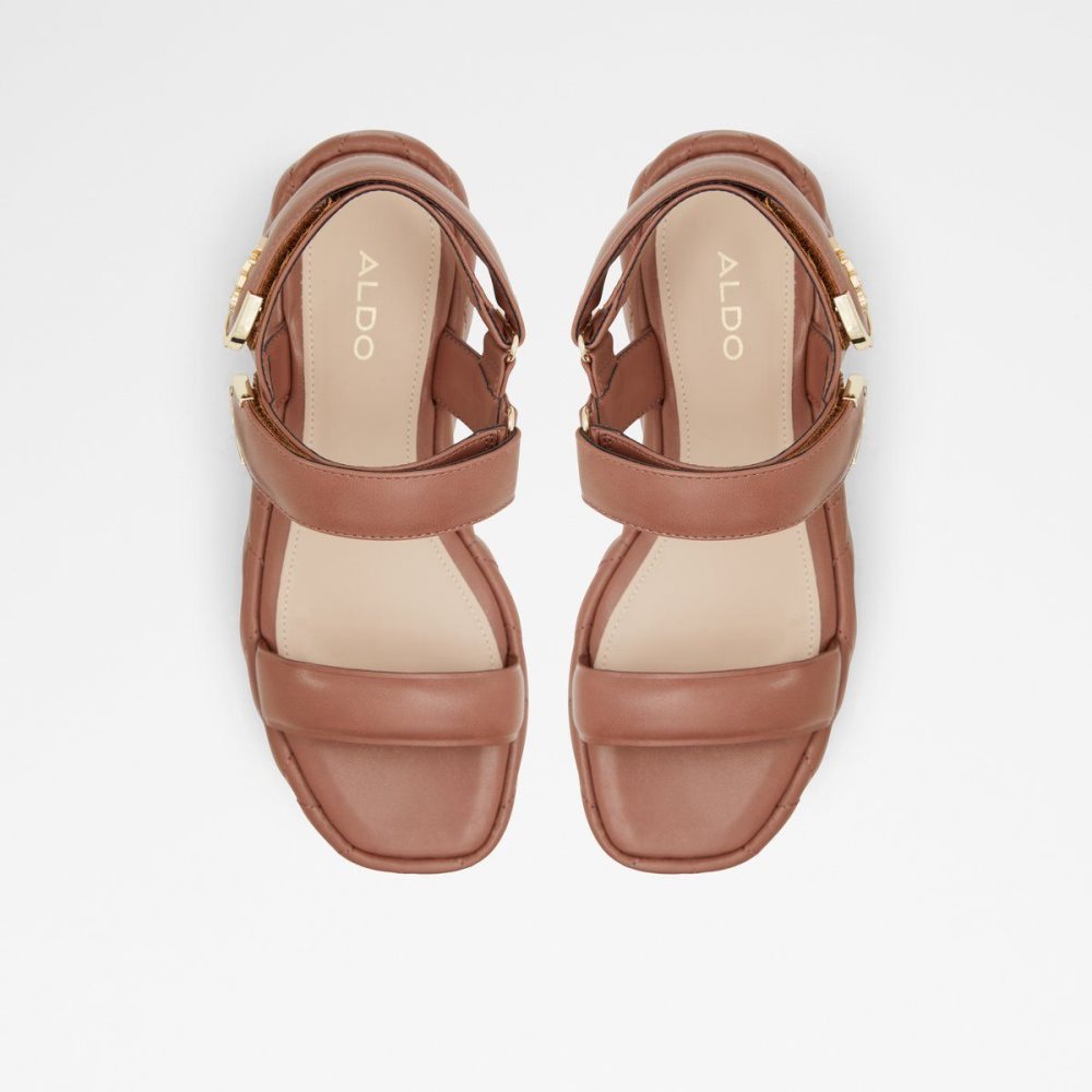 Aldo Eroellan Wedge sandal - Platform Sandalet Kadın Kırmızı | MVGP67420