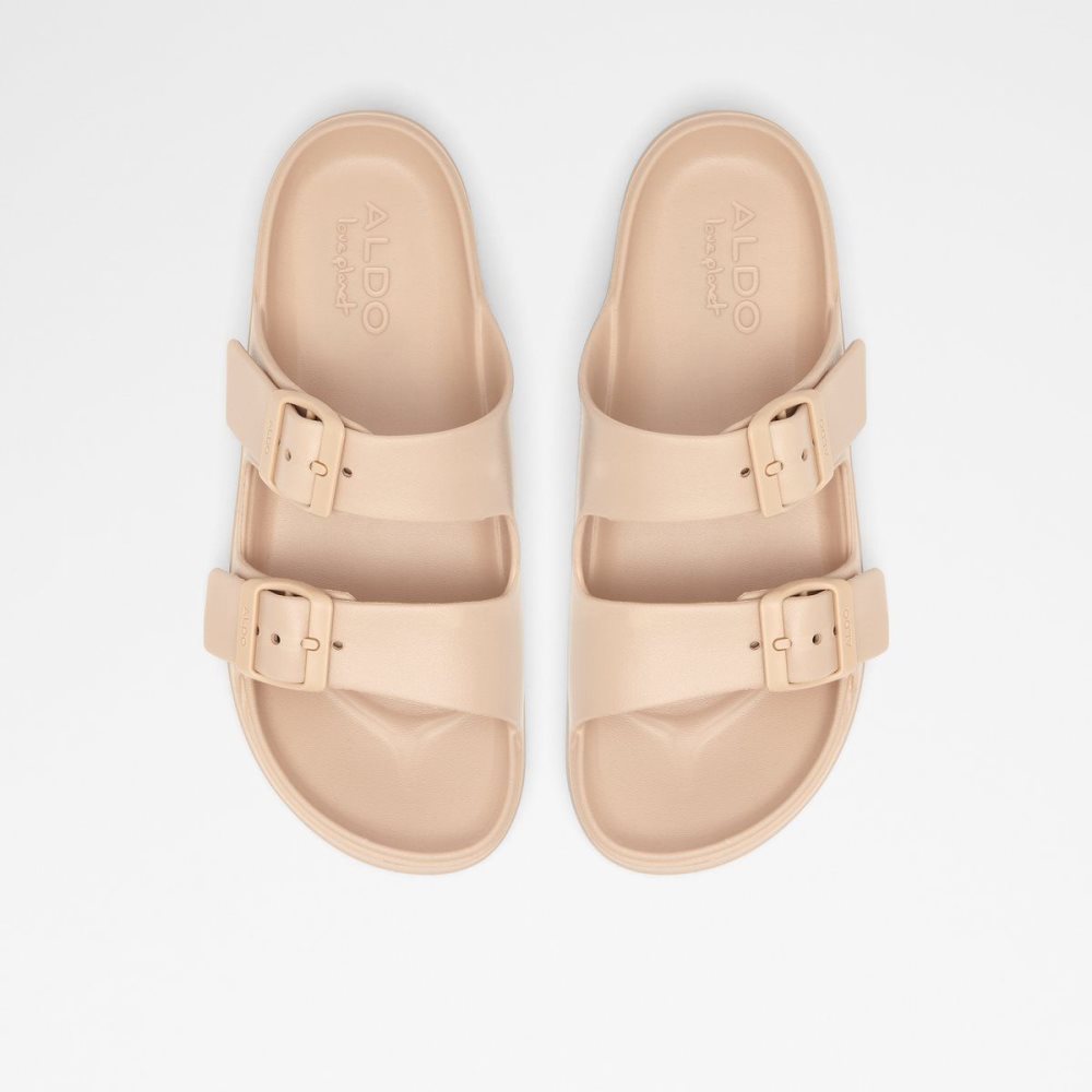 Aldo Eteiven Slide sandal Sandalet Kadın Bej Rengi | LOHV82413