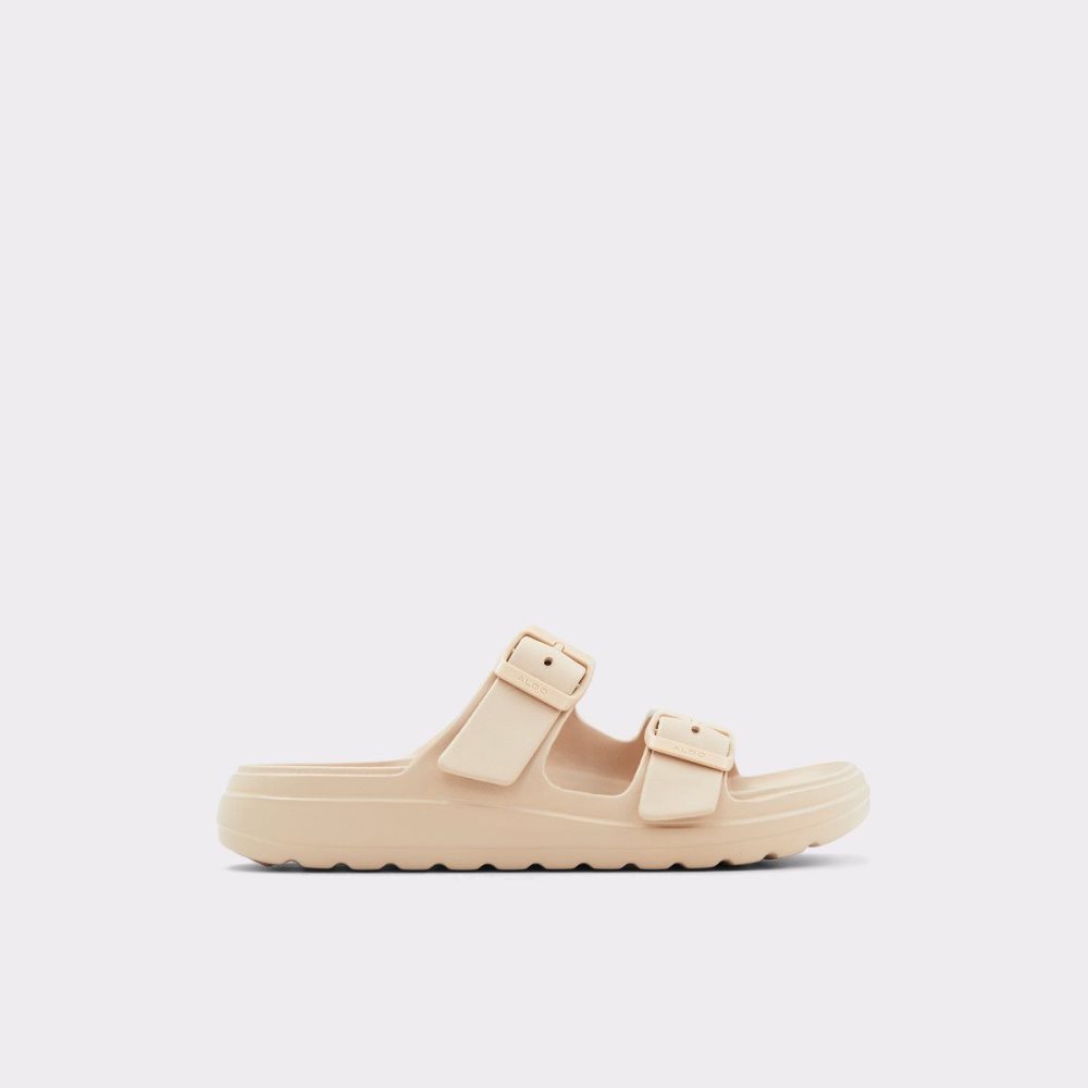 Aldo Eteiven Slide sandal Sandalet Kadın Bej Rengi | LOHV82413