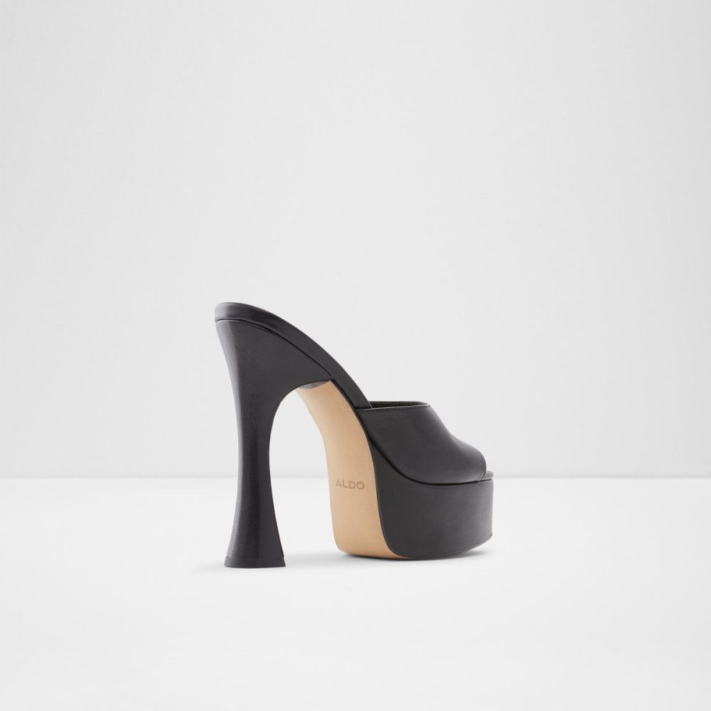 Aldo Faraah High heel sandal - Block heel Platform Ayakkabı Kadın Siyah | ISFN80127