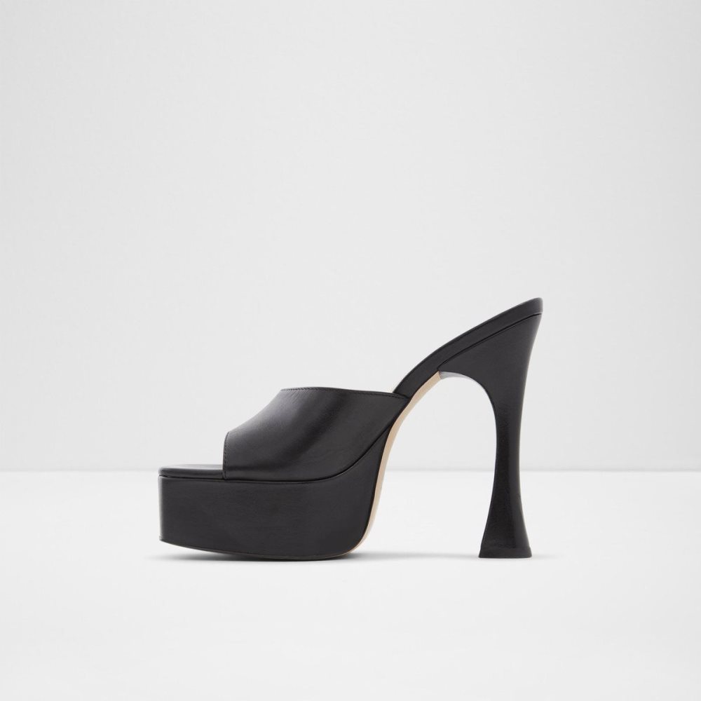 Aldo Faraah High heel sandal - Block heel Platform Ayakkabı Kadın Siyah | ISFN80127